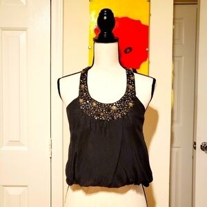 bebe | Silk Studded Halter